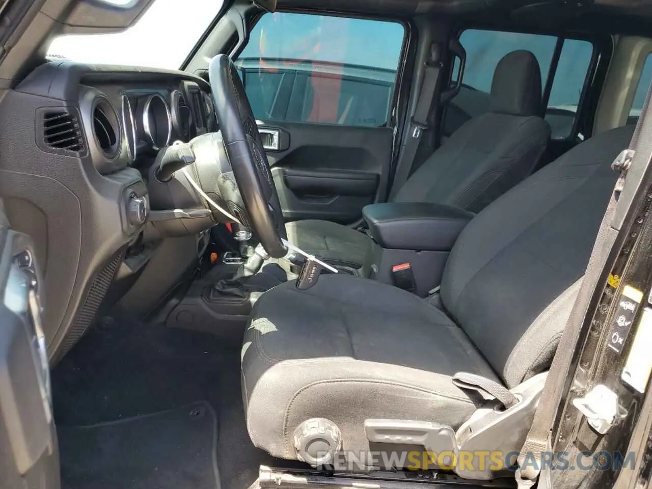 7 Photograph of a damaged car 1C4HJXDG5NW201087 JEEP WRANGLER 2022