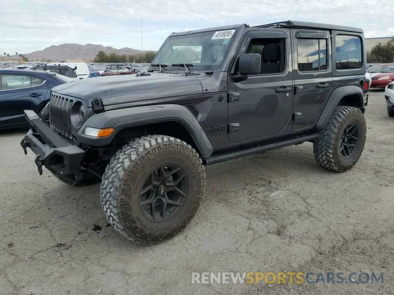 1 Photograph of a damaged car 1C4HJXDG6NW133687 JEEP WRANGLER 2022