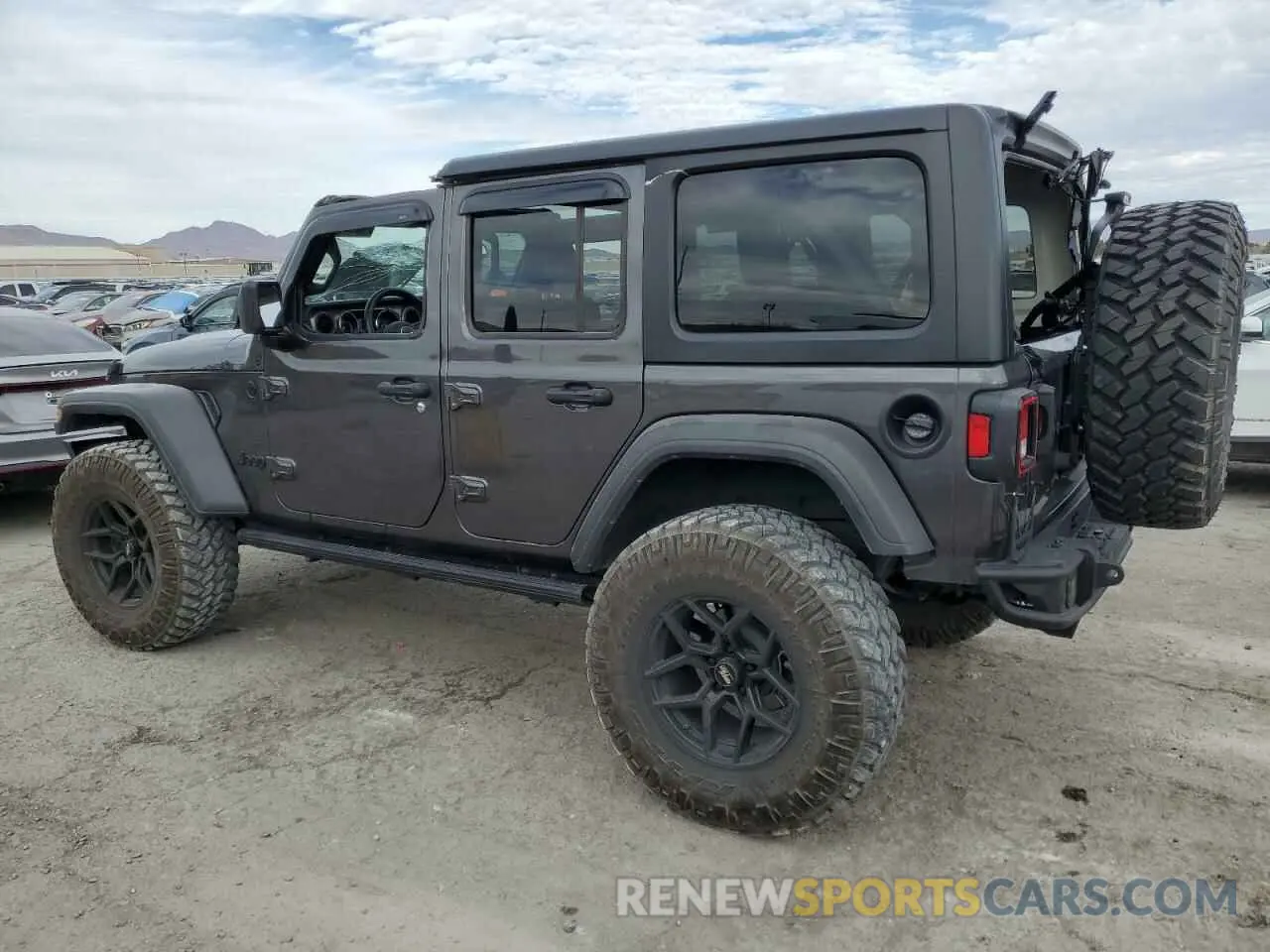 2 Photograph of a damaged car 1C4HJXDG6NW133687 JEEP WRANGLER 2022