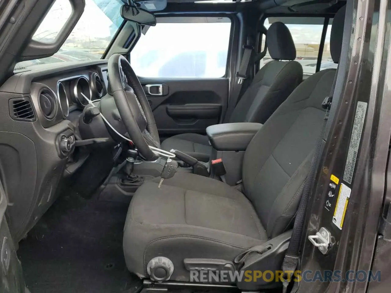 7 Photograph of a damaged car 1C4HJXDG6NW133687 JEEP WRANGLER 2022