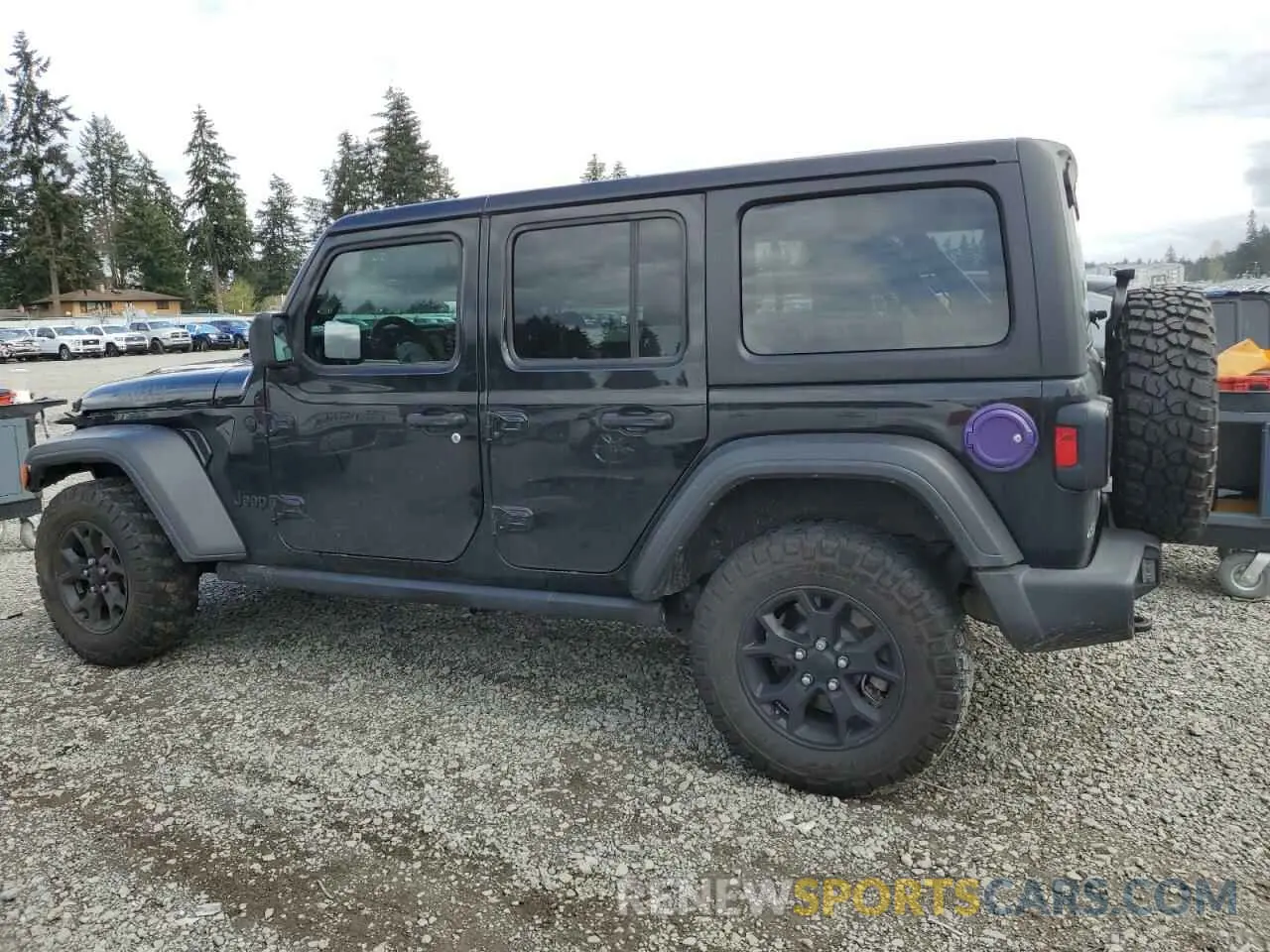 2 Photograph of a damaged car 1C4HJXDG6NW141997 JEEP WRANGLER 2022