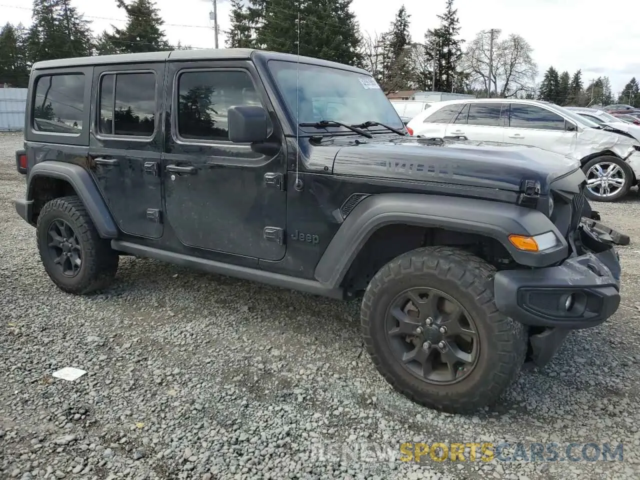 4 Photograph of a damaged car 1C4HJXDG6NW141997 JEEP WRANGLER 2022