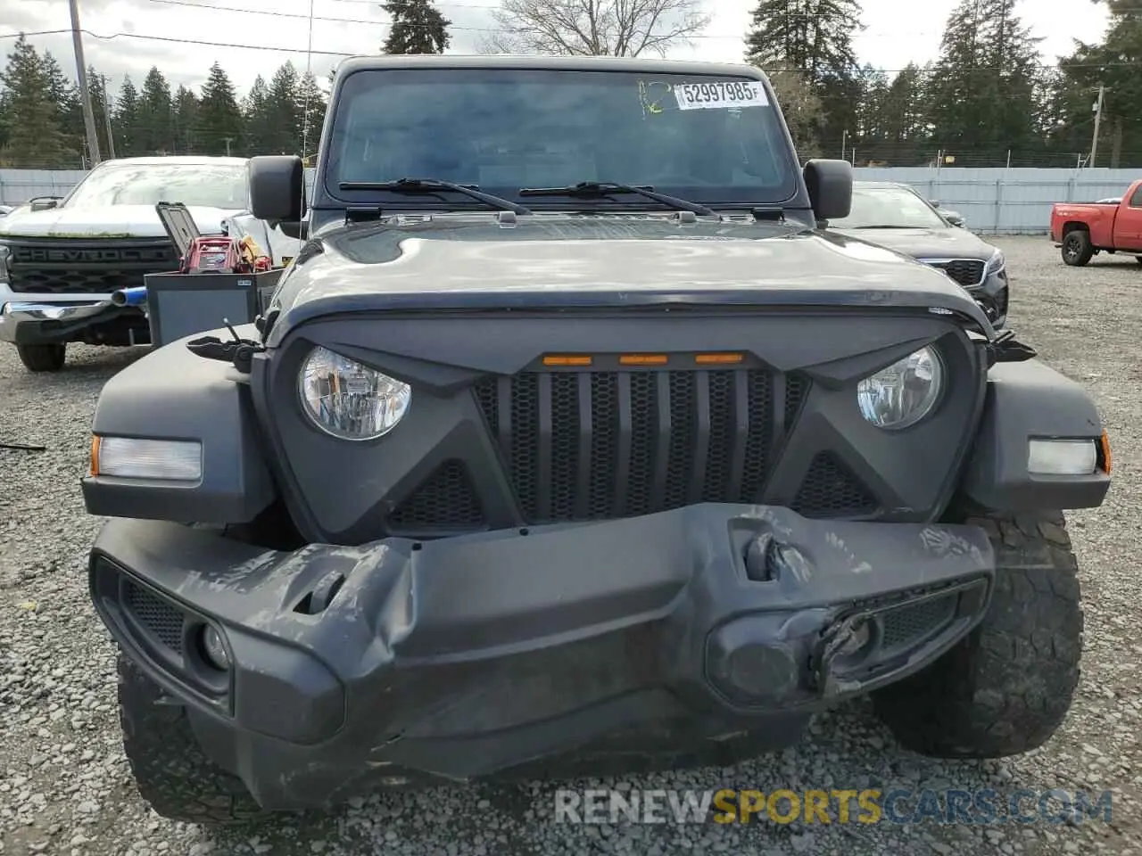 5 Photograph of a damaged car 1C4HJXDG6NW141997 JEEP WRANGLER 2022