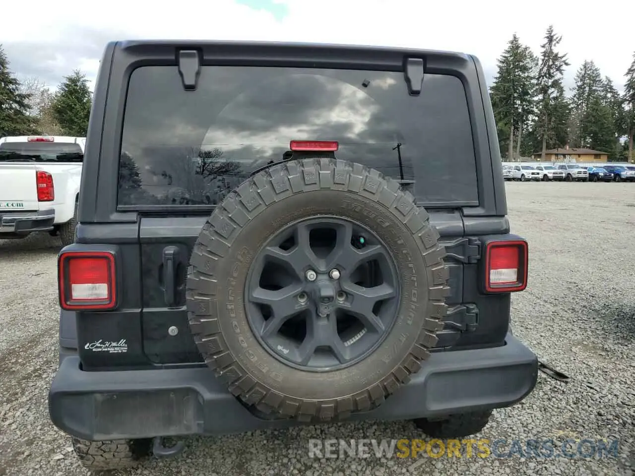 6 Photograph of a damaged car 1C4HJXDG6NW141997 JEEP WRANGLER 2022