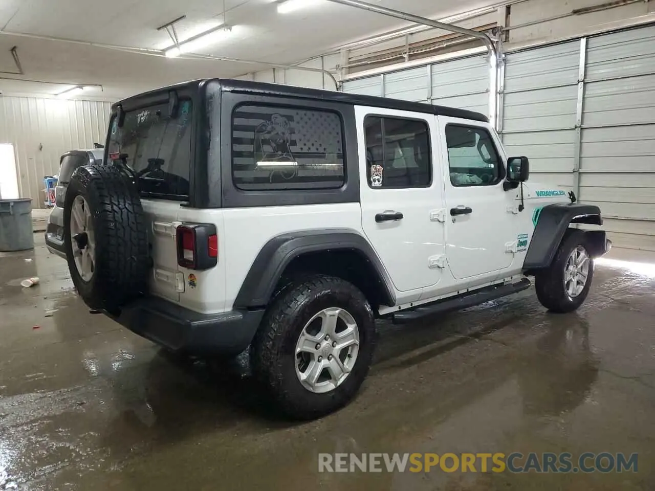 3 Photograph of a damaged car 1C4HJXDG6NW149730 JEEP WRANGLER 2022