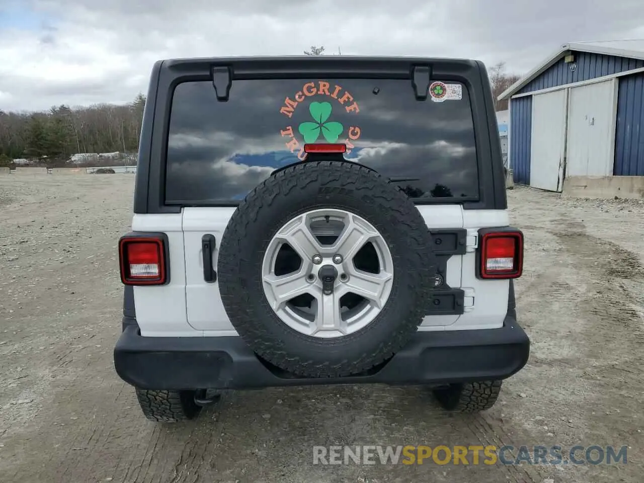 6 Photograph of a damaged car 1C4HJXDG7NW150546 JEEP WRANGLER 2022