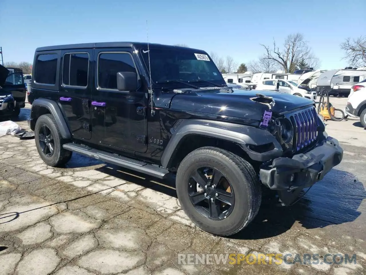 4 Photograph of a damaged car 1C4HJXDG7NW158369 JEEP WRANGLER 2022