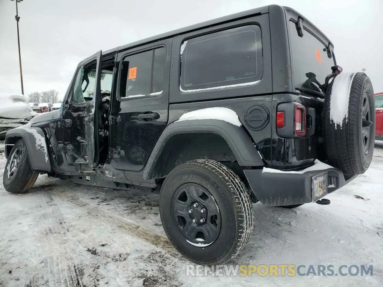 2 Photograph of a damaged car 1C4HJXDG7NW227321 JEEP WRANGLER 2022
