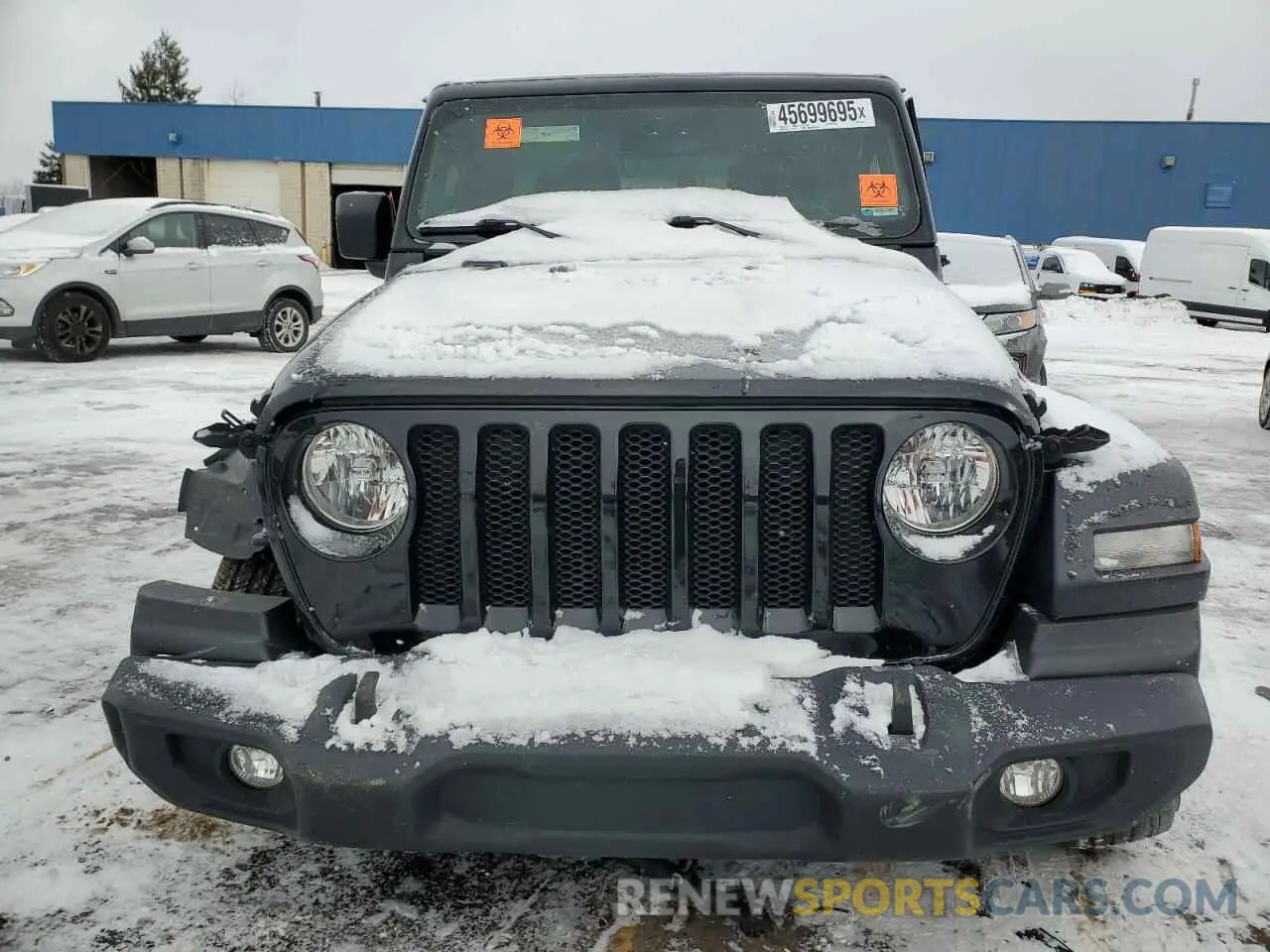 5 Photograph of a damaged car 1C4HJXDG7NW227321 JEEP WRANGLER 2022