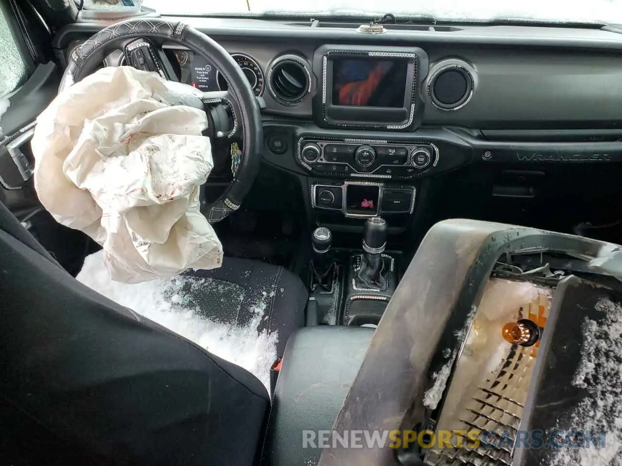 8 Photograph of a damaged car 1C4HJXDG7NW227321 JEEP WRANGLER 2022