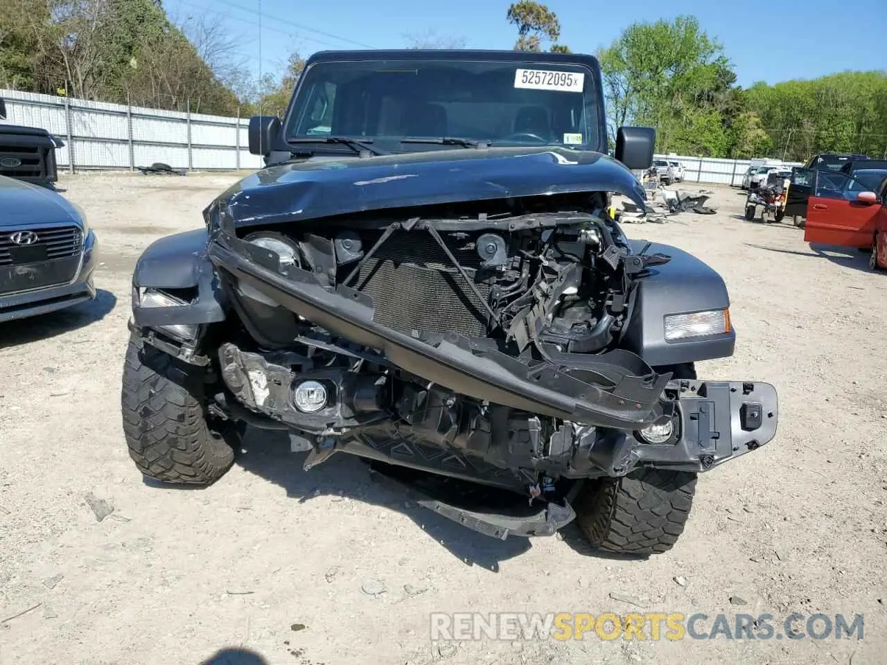 5 Photograph of a damaged car 1C4HJXDG8NW130208 JEEP WRANGLER 2022