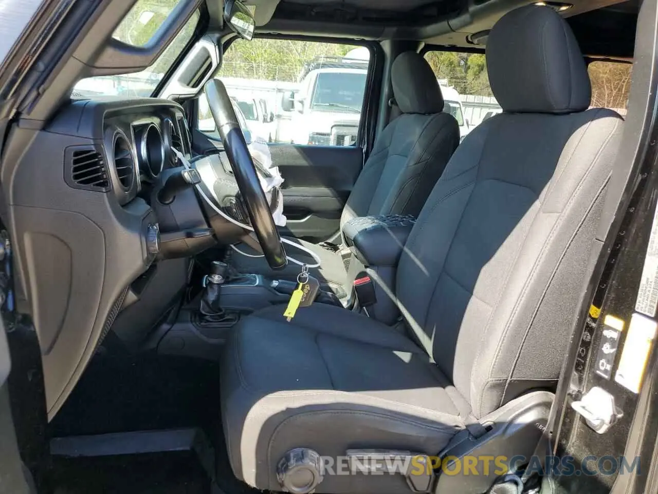 7 Photograph of a damaged car 1C4HJXDG8NW130208 JEEP WRANGLER 2022