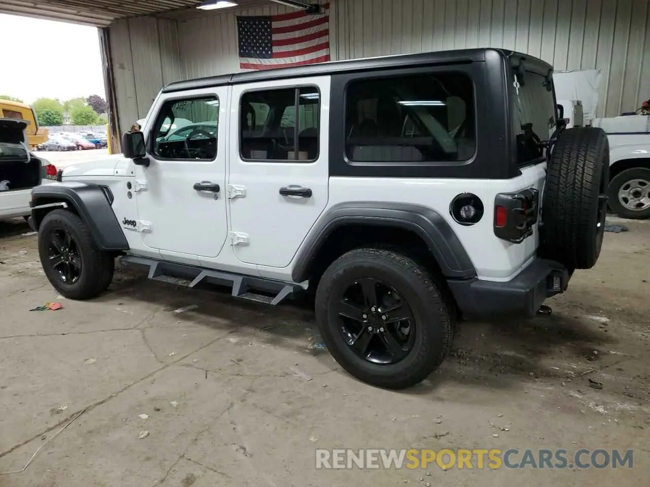 2 Photograph of a damaged car 1C4HJXDG8NW183040 JEEP WRANGLER 2022