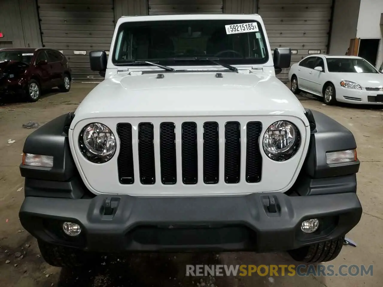 5 Photograph of a damaged car 1C4HJXDG8NW183040 JEEP WRANGLER 2022
