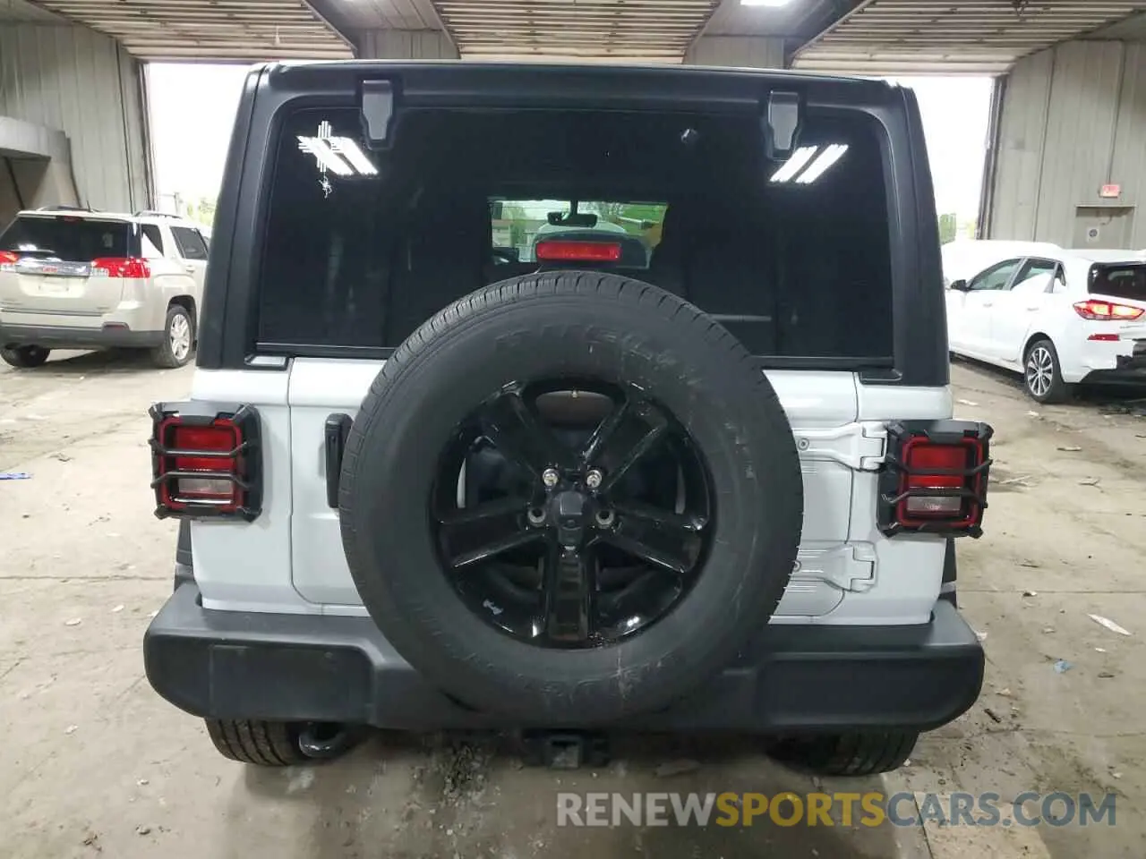 6 Photograph of a damaged car 1C4HJXDG8NW183040 JEEP WRANGLER 2022
