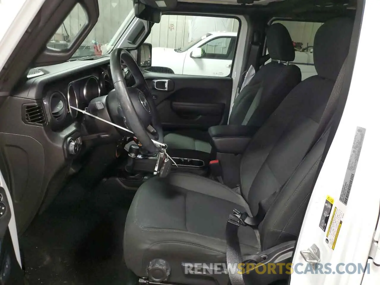 7 Photograph of a damaged car 1C4HJXDG8NW183040 JEEP WRANGLER 2022