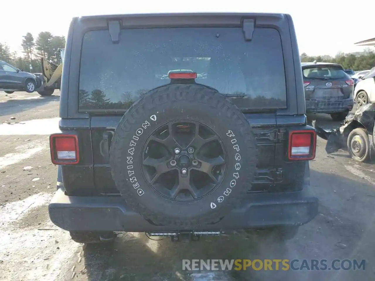 6 Photograph of a damaged car 1C4HJXDG9NW102093 JEEP WRANGLER 2022