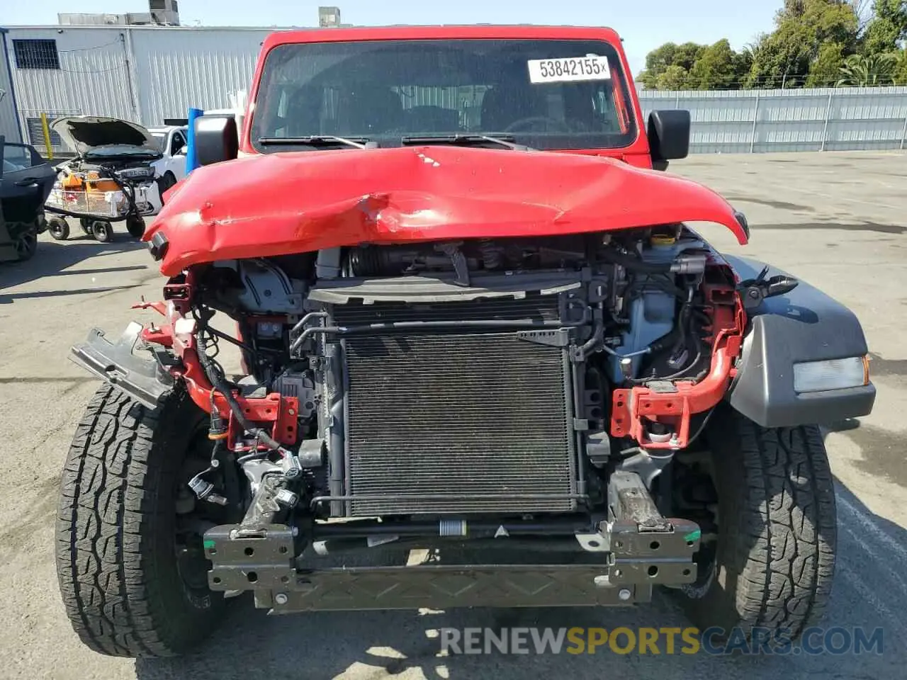 5 Photograph of a damaged car 1C4HJXDGXNW141744 JEEP WRANGLER 2022