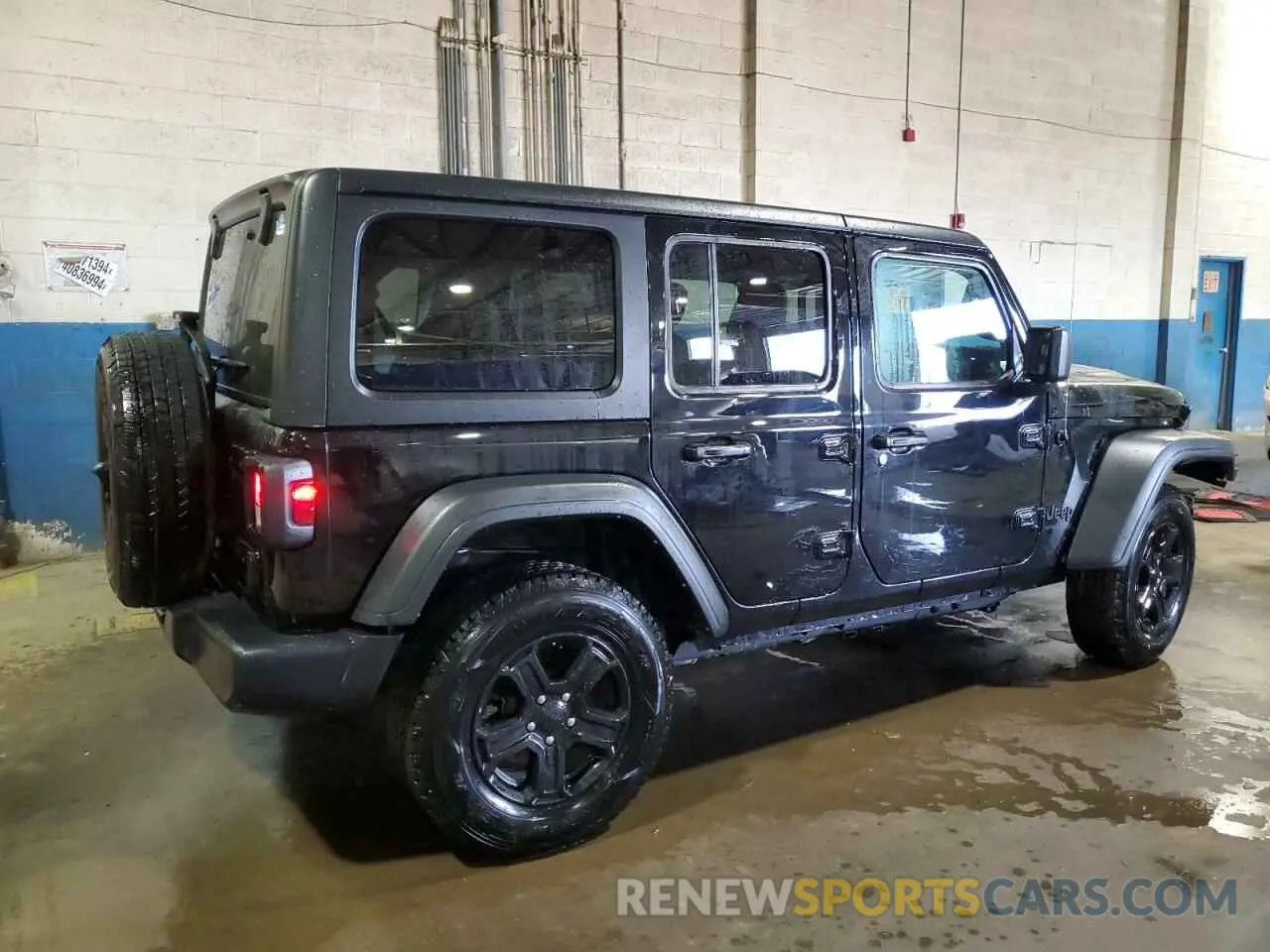 3 Photograph of a damaged car 1C4HJXDGXNW152081 JEEP WRANGLER 2022