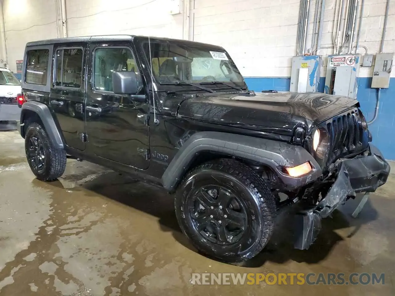 4 Photograph of a damaged car 1C4HJXDGXNW152081 JEEP WRANGLER 2022
