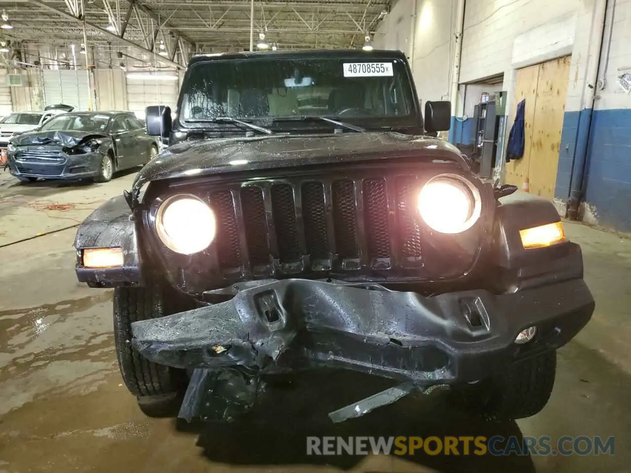 5 Photograph of a damaged car 1C4HJXDGXNW152081 JEEP WRANGLER 2022