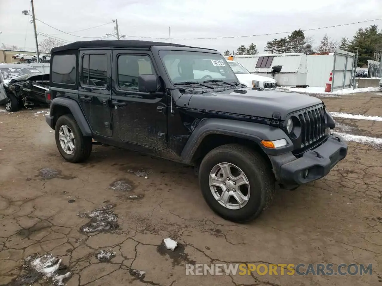 4 Photograph of a damaged car 1C4HJXDGXNW242038 JEEP WRANGLER 2022