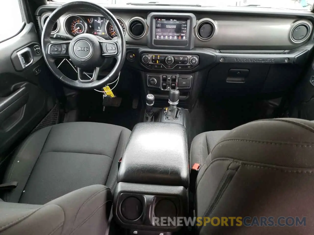 8 Photograph of a damaged car 1C4HJXDGXNW242038 JEEP WRANGLER 2022