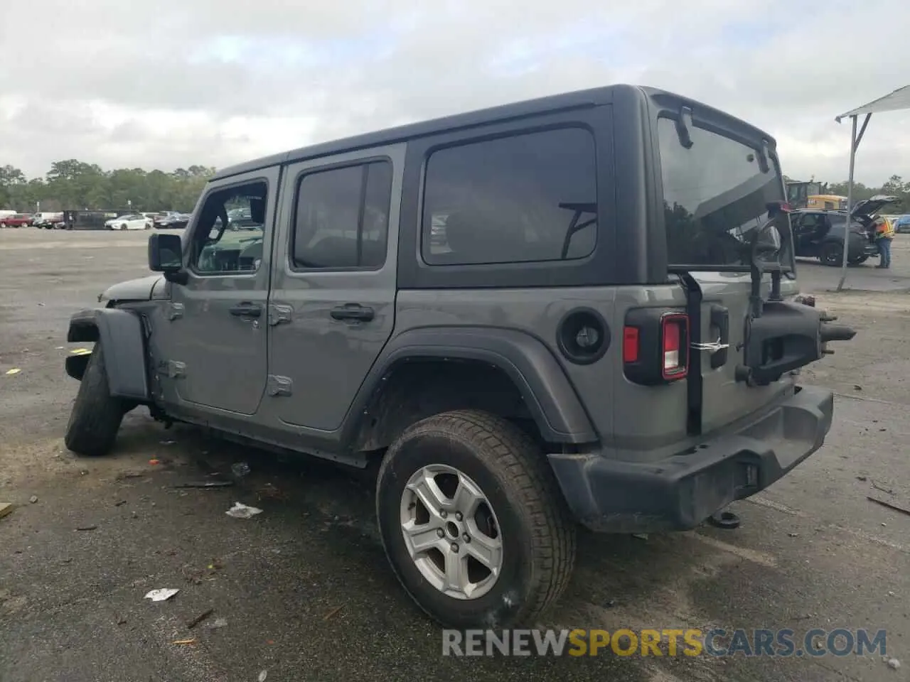 2 Photograph of a damaged car 1C4HJXDN2NW251007 JEEP WRANGLER 2022