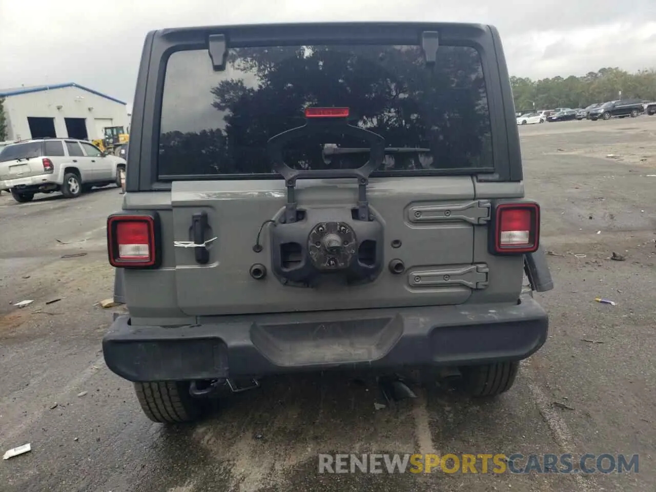 6 Photograph of a damaged car 1C4HJXDN2NW251007 JEEP WRANGLER 2022
