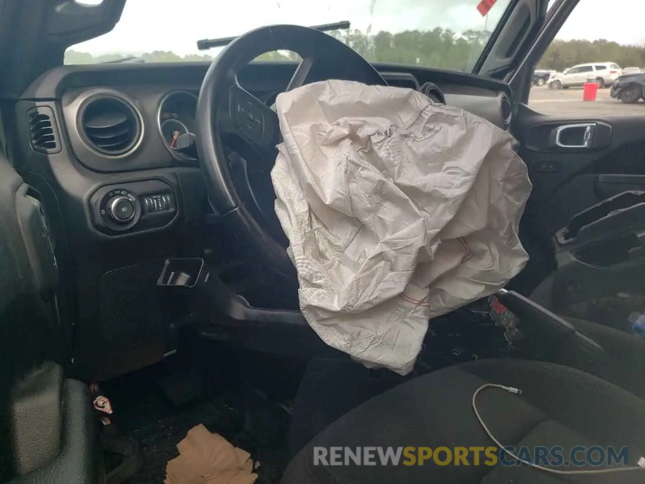 8 Photograph of a damaged car 1C4HJXDN2NW251007 JEEP WRANGLER 2022
