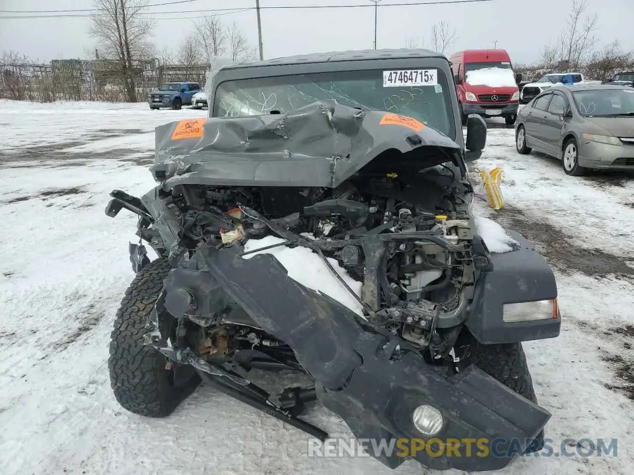 5 Photograph of a damaged car 1C4HJXDN2NW279504 JEEP WRANGLER 2022