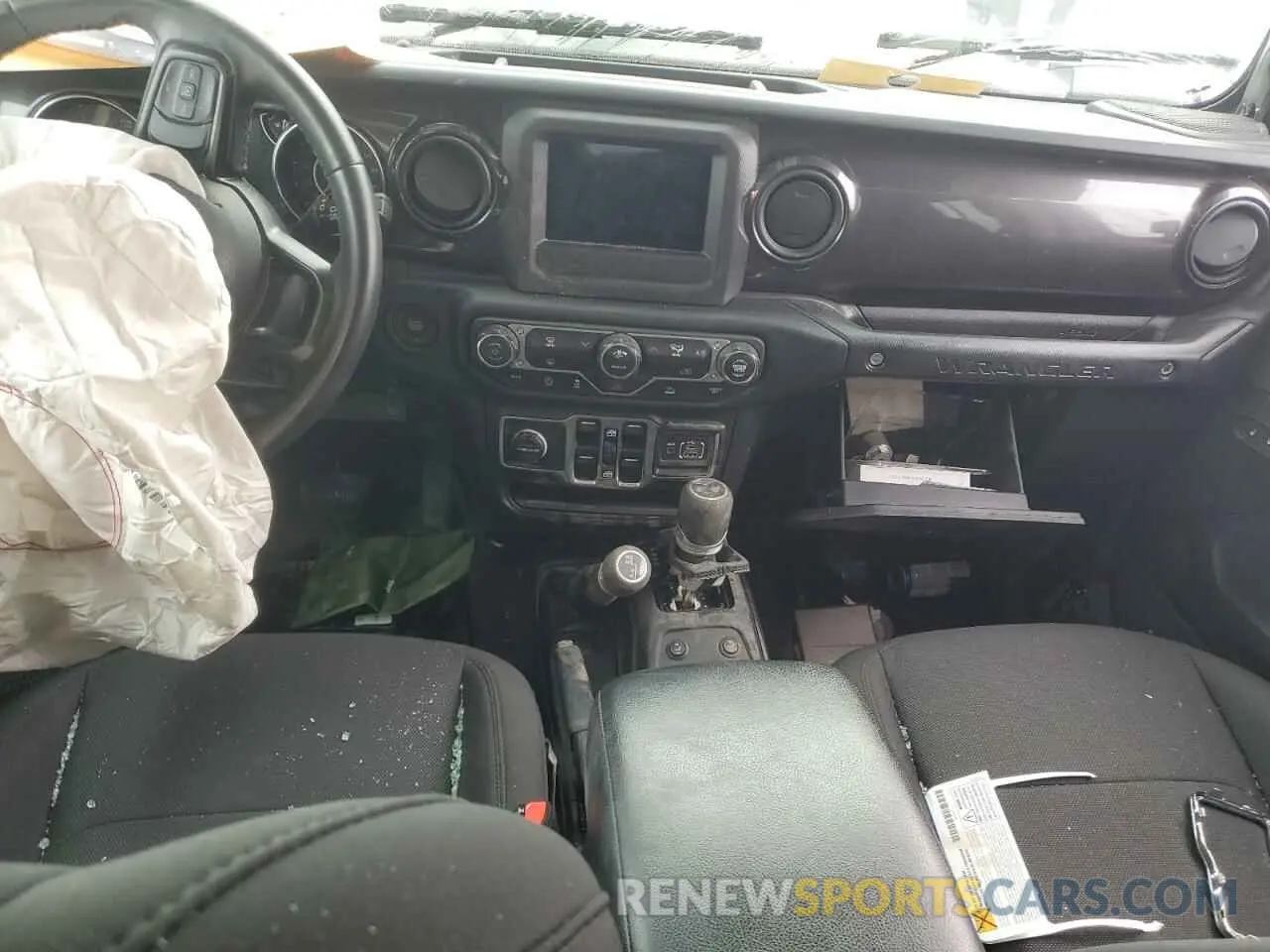 8 Photograph of a damaged car 1C4HJXDN2NW279504 JEEP WRANGLER 2022