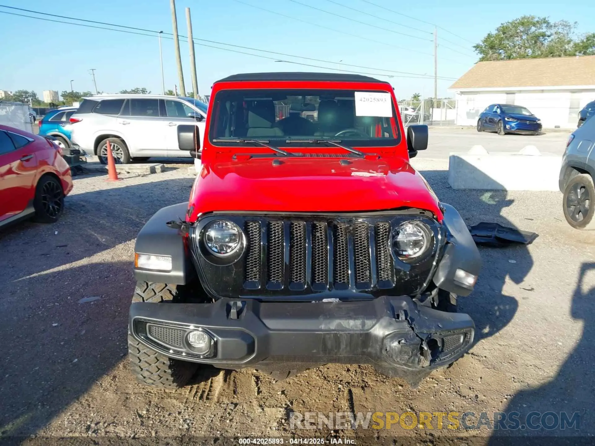 12 Photograph of a damaged car 1C4HJXDN3NW129708 JEEP WRANGLER 2022
