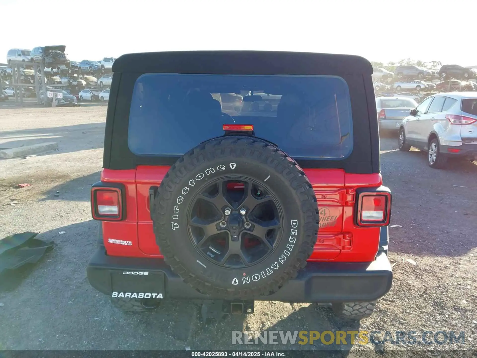 16 Photograph of a damaged car 1C4HJXDN3NW129708 JEEP WRANGLER 2022