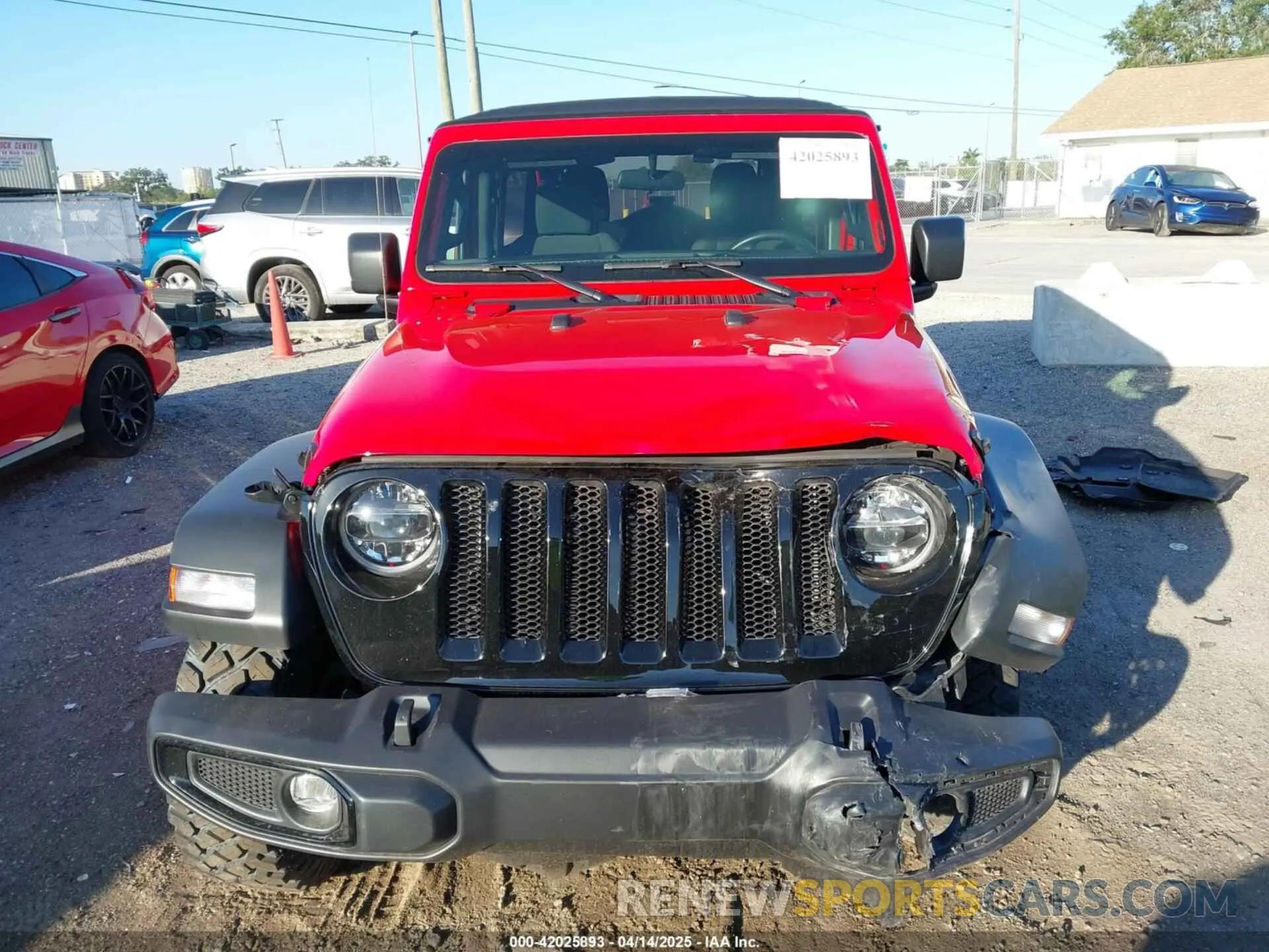 6 Photograph of a damaged car 1C4HJXDN3NW129708 JEEP WRANGLER 2022