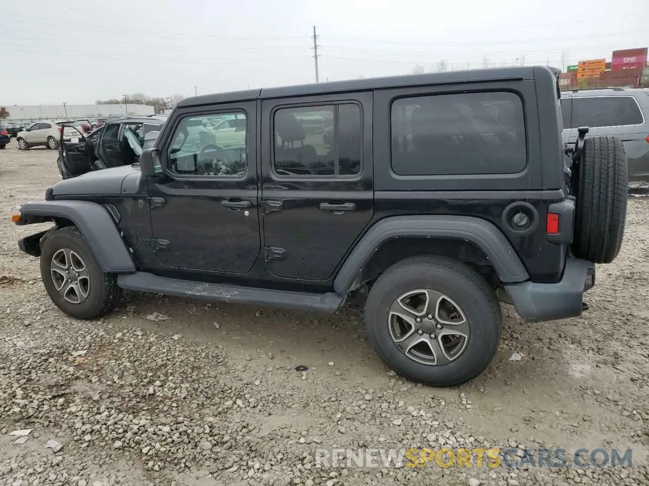 2 Photograph of a damaged car 1C4HJXDN4NW144864 JEEP WRANGLER 2022