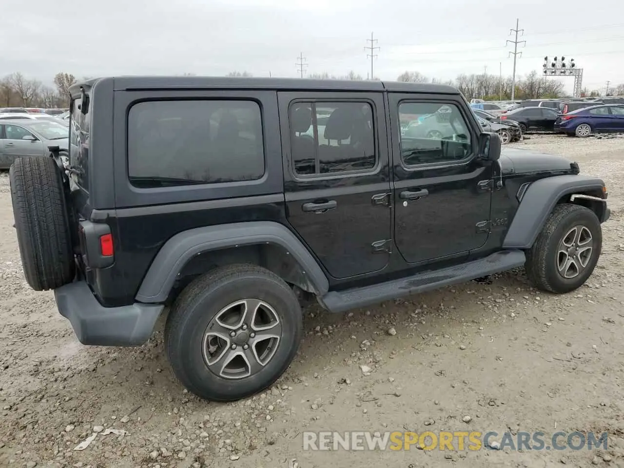 3 Photograph of a damaged car 1C4HJXDN4NW144864 JEEP WRANGLER 2022