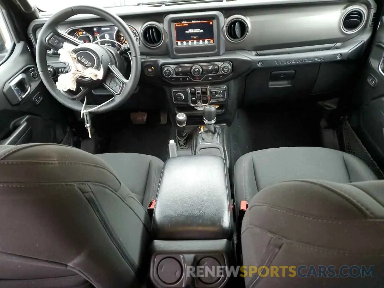 8 Photograph of a damaged car 1C4HJXDN4NW144864 JEEP WRANGLER 2022
