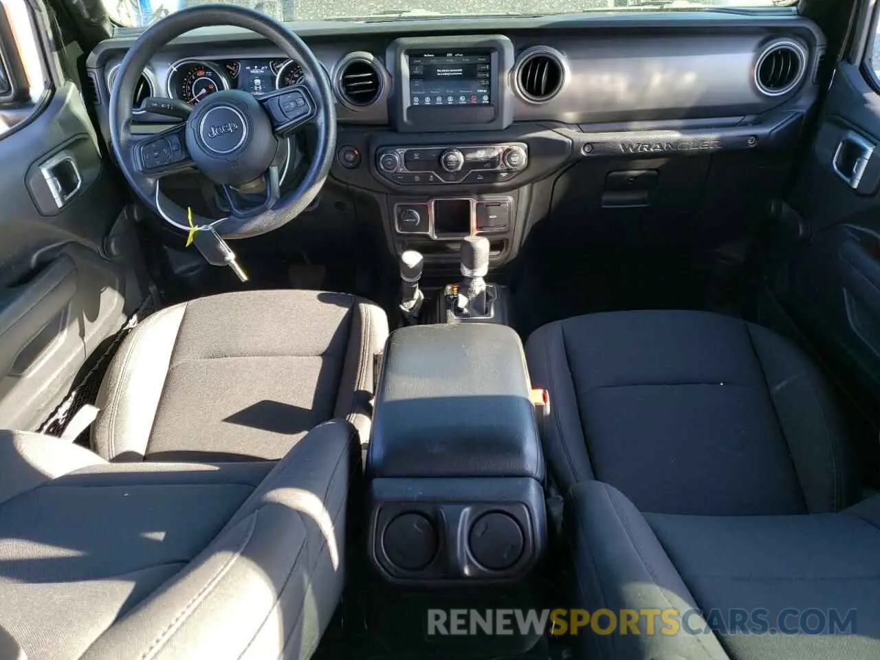 8 Photograph of a damaged car 1C4HJXDN5NW195192 JEEP WRANGLER 2022