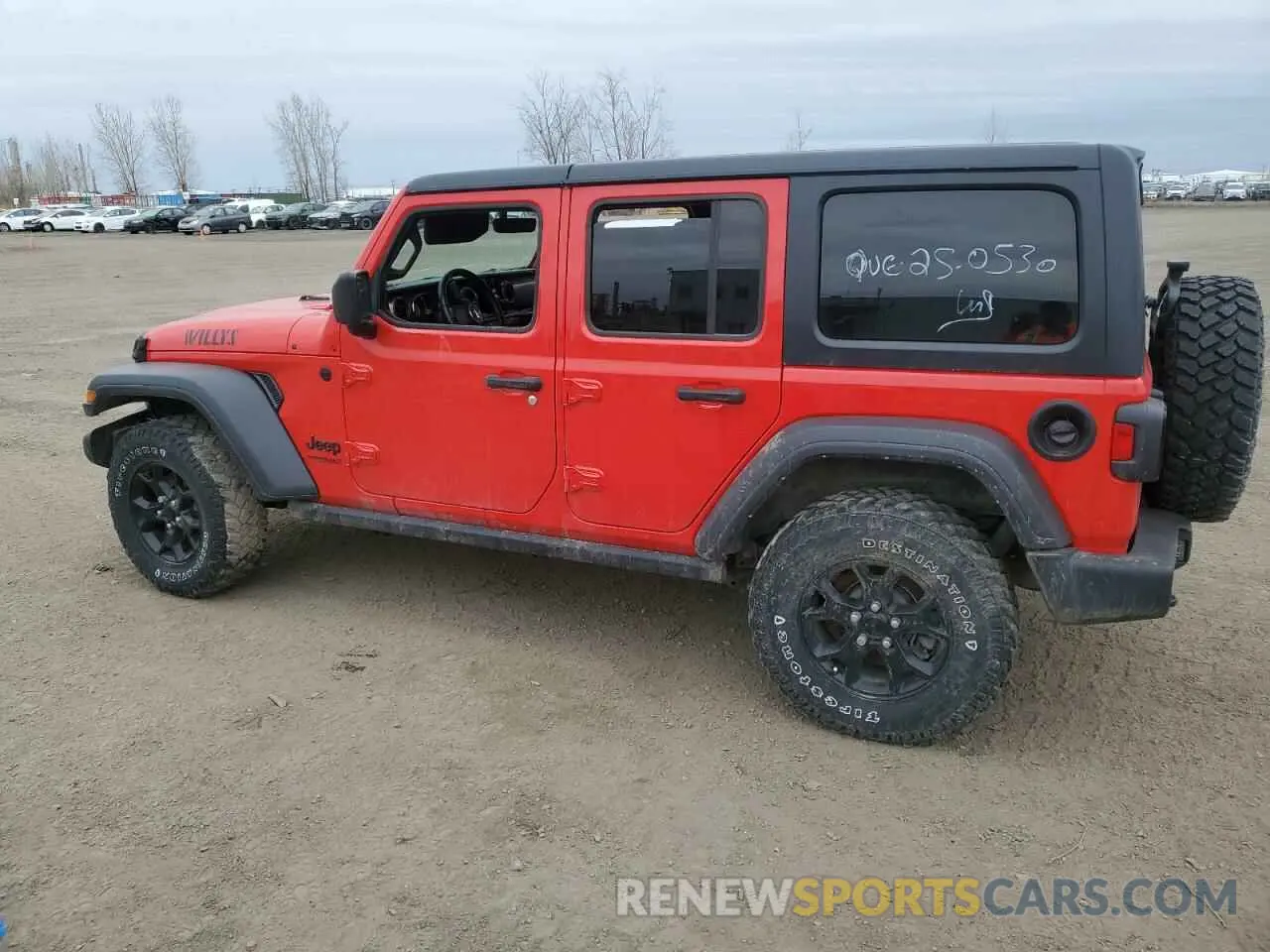 2 Photograph of a damaged car 1C4HJXDN7NW217581 JEEP WRANGLER 2022