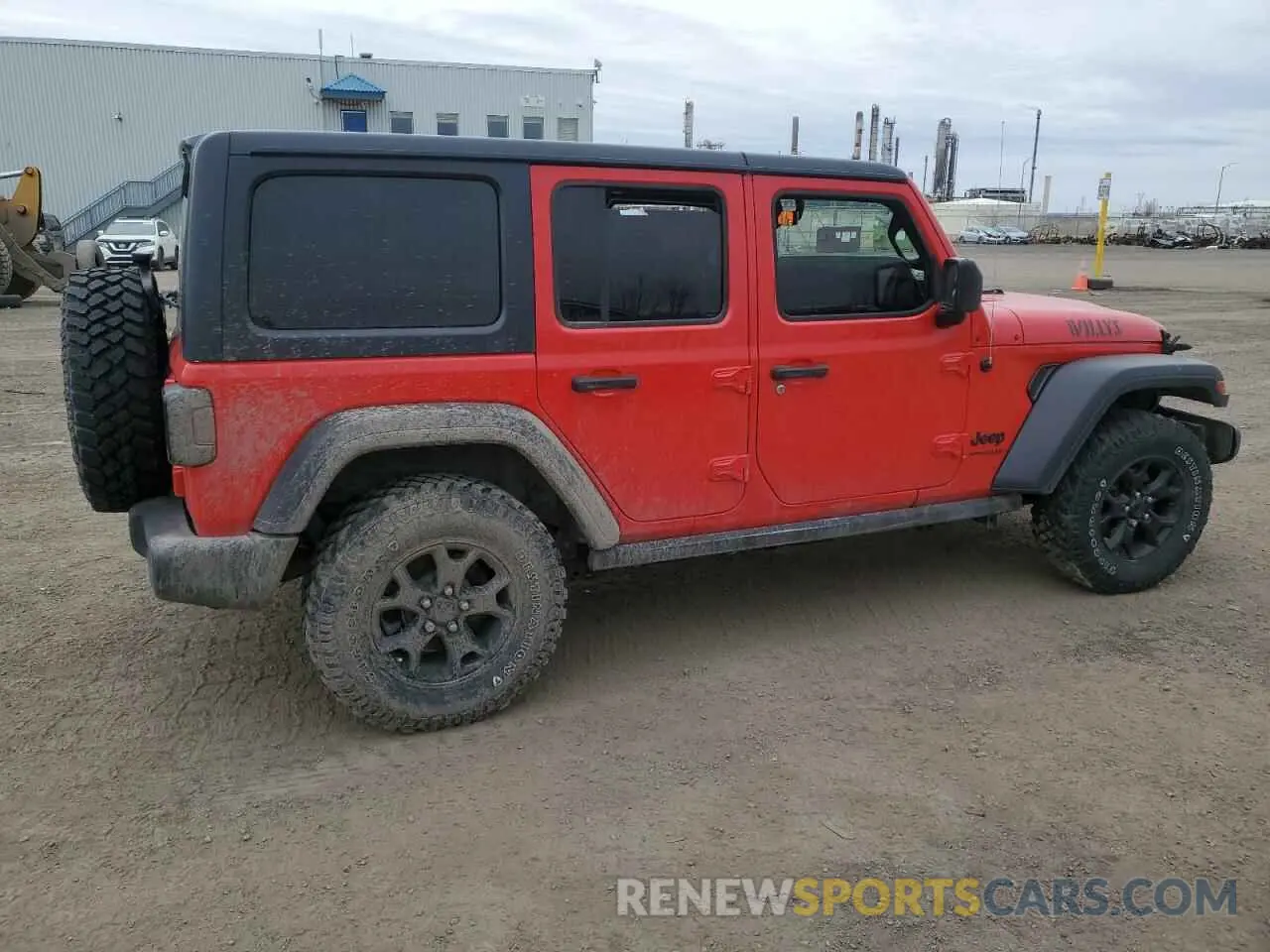 3 Photograph of a damaged car 1C4HJXDN7NW217581 JEEP WRANGLER 2022