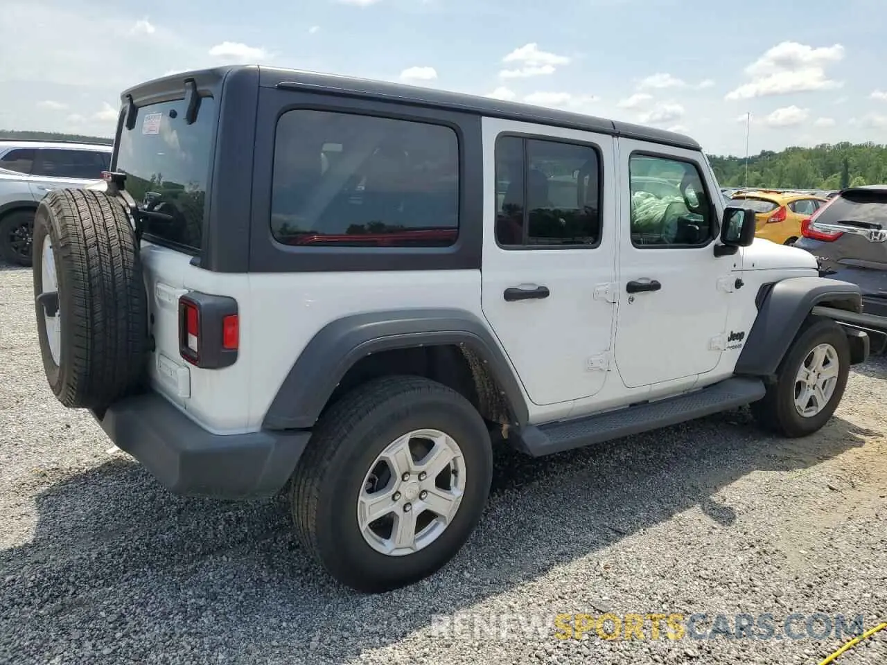 3 Photograph of a damaged car 1C4HJXDN8NW160663 JEEP WRANGLER 2022