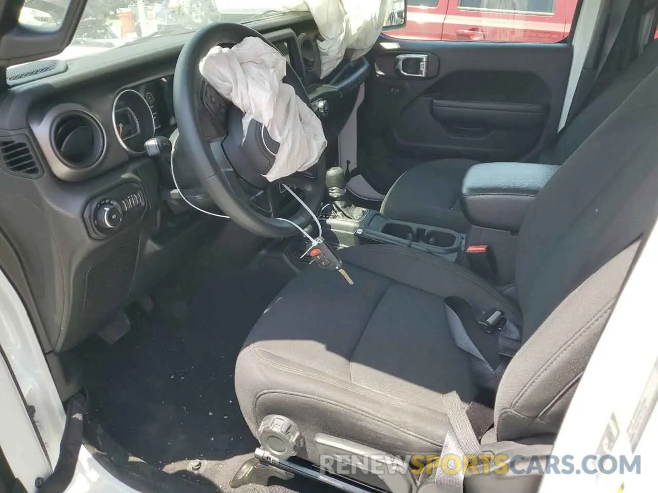 7 Photograph of a damaged car 1C4HJXDN8NW160663 JEEP WRANGLER 2022