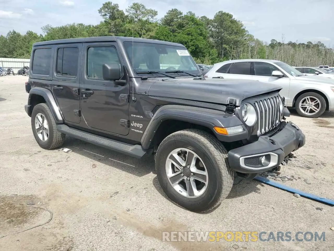 4 Photograph of a damaged car 1C4HJXEG1NW156485 JEEP WRANGLER 2022