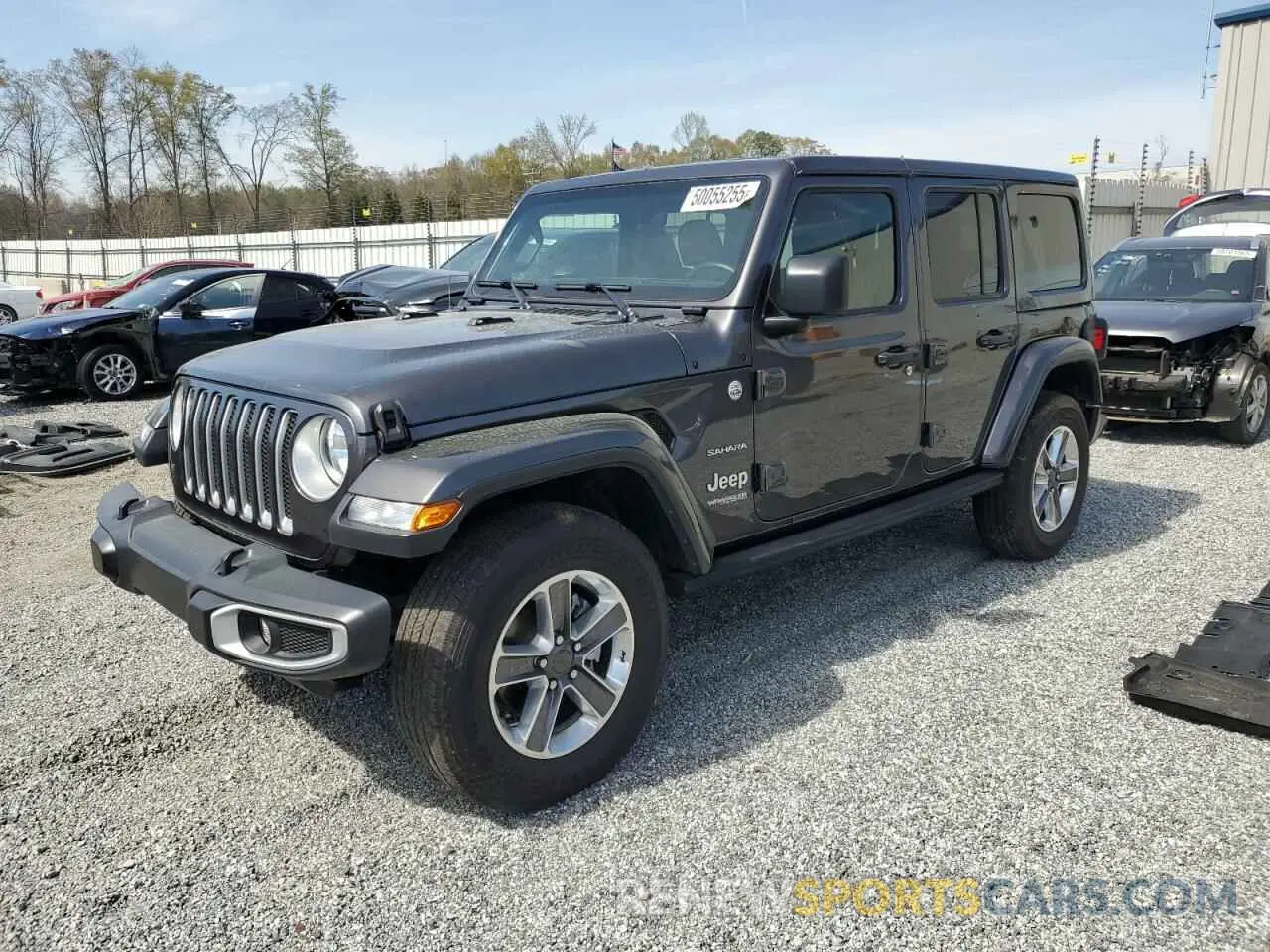 1 Photograph of a damaged car 1C4HJXEG2NW190144 JEEP WRANGLER 2022
