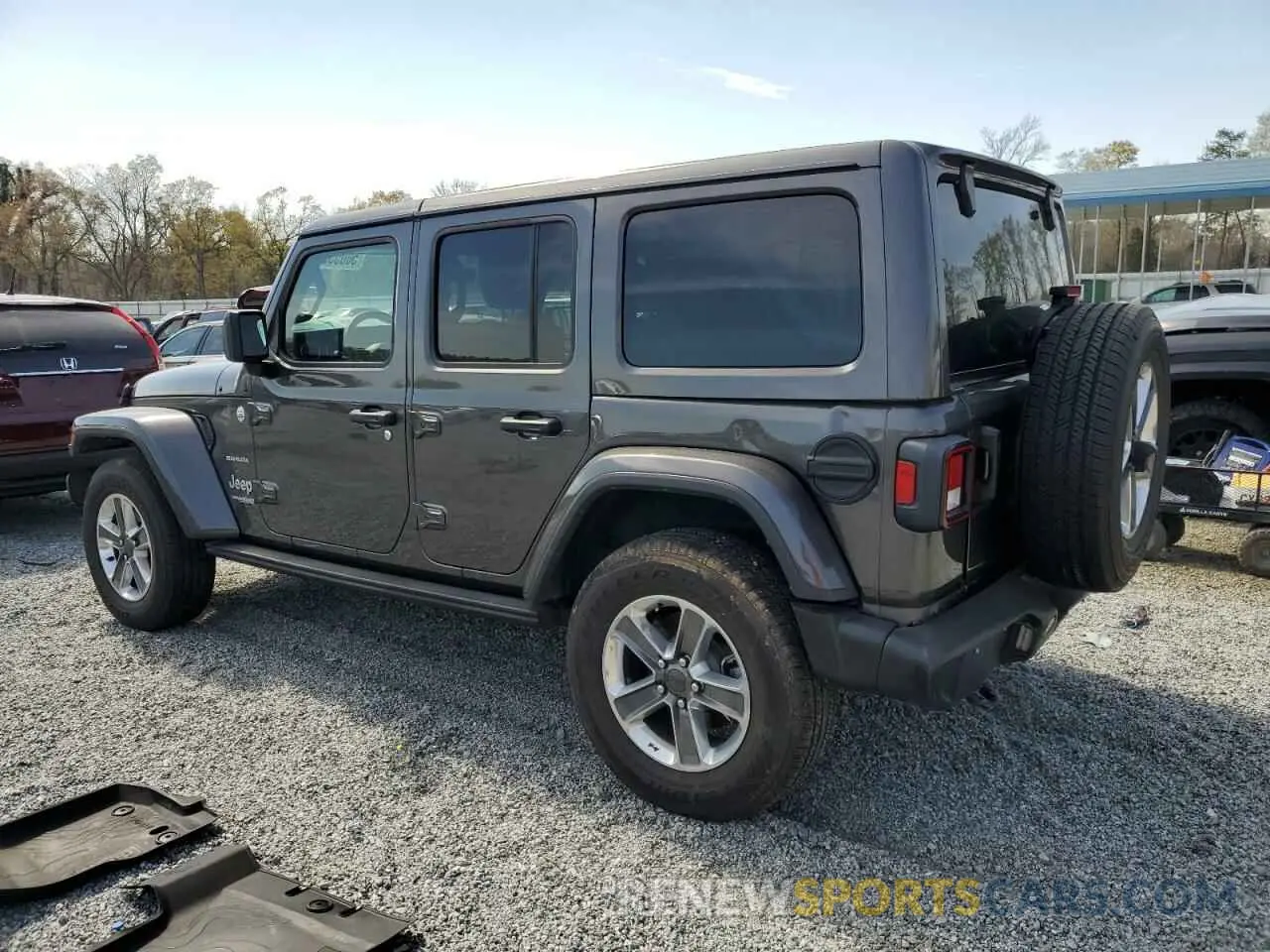 2 Photograph of a damaged car 1C4HJXEG2NW190144 JEEP WRANGLER 2022