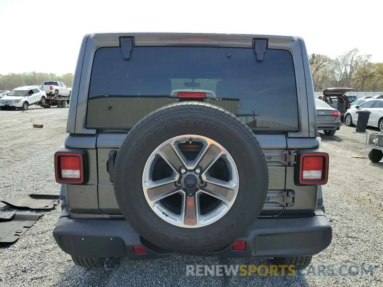 6 Photograph of a damaged car 1C4HJXEG2NW190144 JEEP WRANGLER 2022