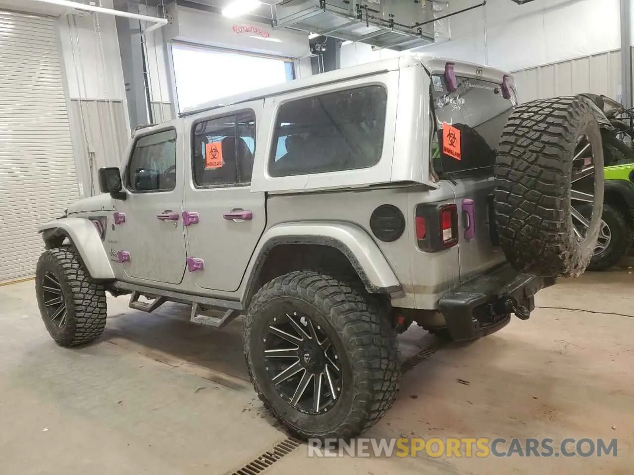 2 Photograph of a damaged car 1C4HJXEG4NW164726 JEEP WRANGLER 2022