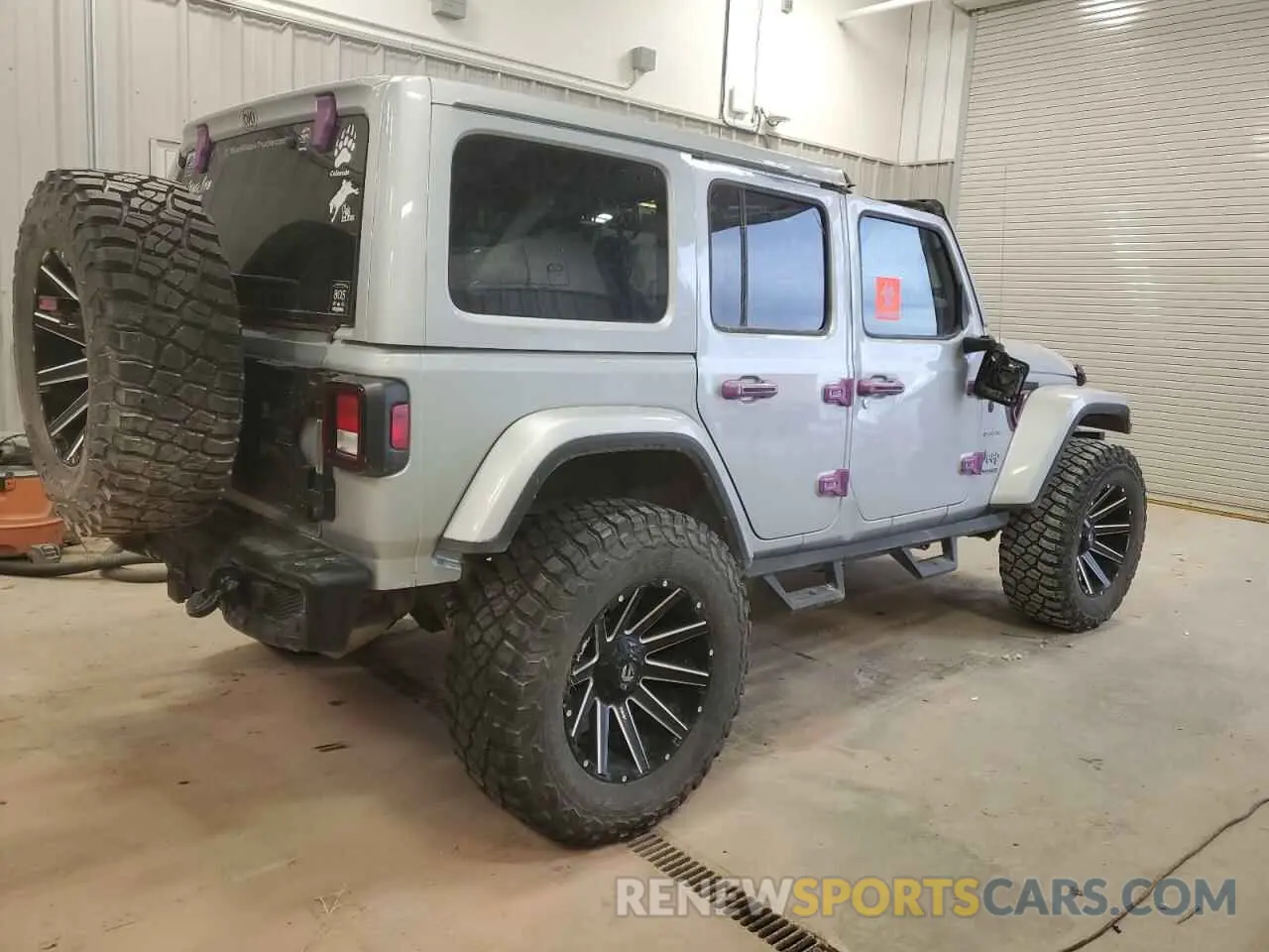 3 Photograph of a damaged car 1C4HJXEG4NW164726 JEEP WRANGLER 2022