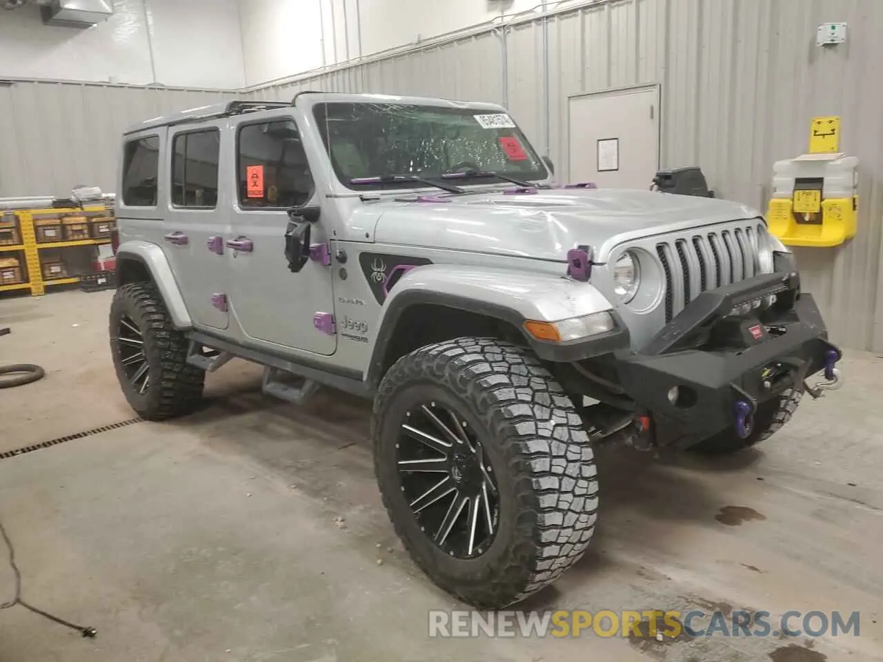 4 Photograph of a damaged car 1C4HJXEG4NW164726 JEEP WRANGLER 2022